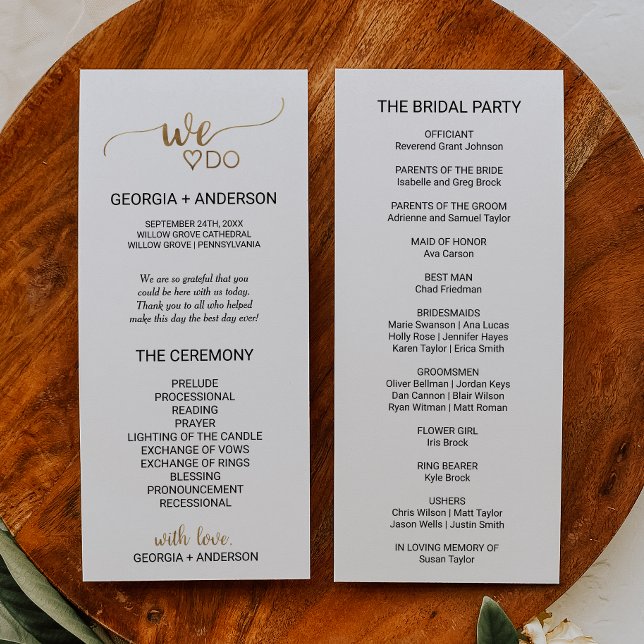 Programa de Caligrafia Dourada Simples Nós Fazemos (Criador carregado)