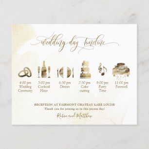 Programa de Casamento Amarelo do ouro e Linha do T