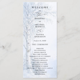 Programa de Casamento Árvore de Bétula Congelada
