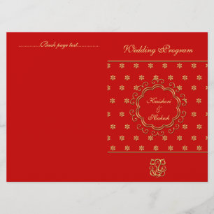Programa de Casamento Bi-vezes Inspirado Indiano V