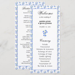 Programa de Casamento Bluebells