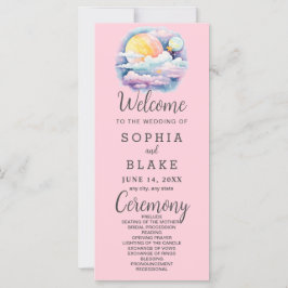 Programa de Casamento Branco de Estrelas Celestiai