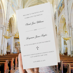 Programa de Casamento Católico em Massa de Cheio n