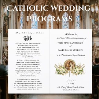 Programa de Casamento Católico Floral