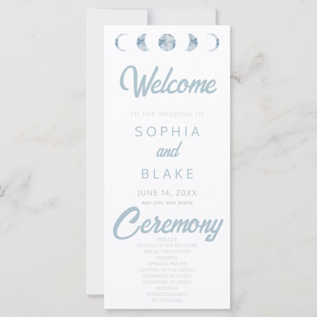 Programa de Casamento Celestial das Fases da Lua M (Frente)