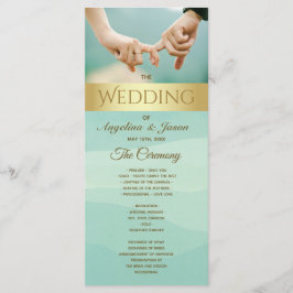 Programa de Casamento com Foto em Hortelã