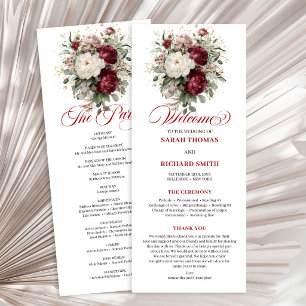 Programa de Casamento com Verdejante Borgonha e Ru