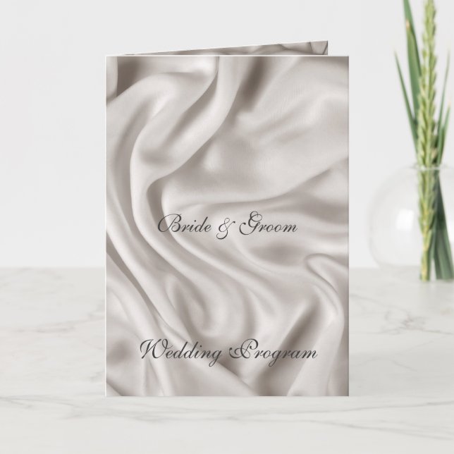 Programa de Casamento Conjunto de Casamento Creme (Frente)