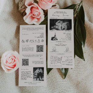 Programa de Casamento da Linha do Tempo do Jornal