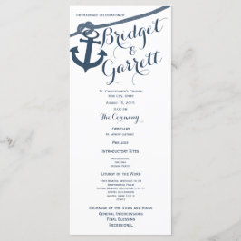 Programa de Casamento de Âncoras e Cordas