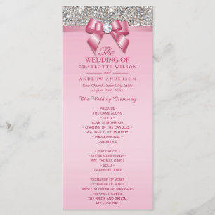 Programa de Casamento de Arcos Diamond Sequin Sequ