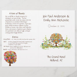 Programa de Casamento de Árvores Flores