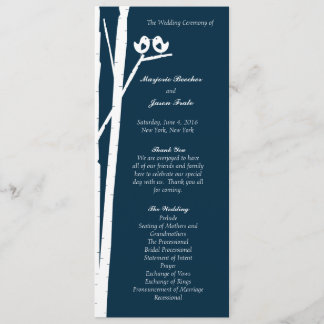 Programa de Casamento de Aves da Birchtree Blue