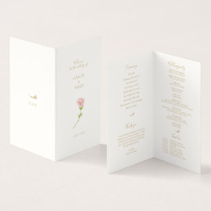 Programa de Casamento de Cartões Dobrados por Rosa