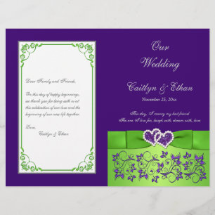 Programa de Casamento de Cinzas, Limão, Roxo Perso