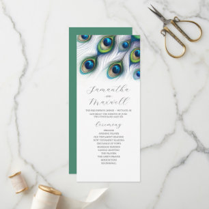 Programa de Casamento de Comprimento do Chá Modelo