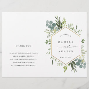 Programa de Casamento de Hexágonos Dourados com Mo