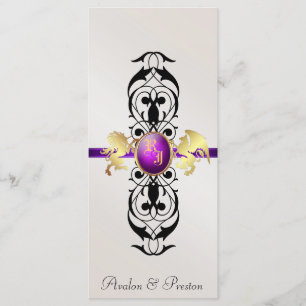 Programa de Casamento de Joias Purple Príncipe e P