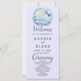 Programa de Casamento de Lavandas das Estrelas Cel