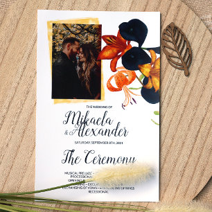 Programa de Casamento de Lírios de Queda