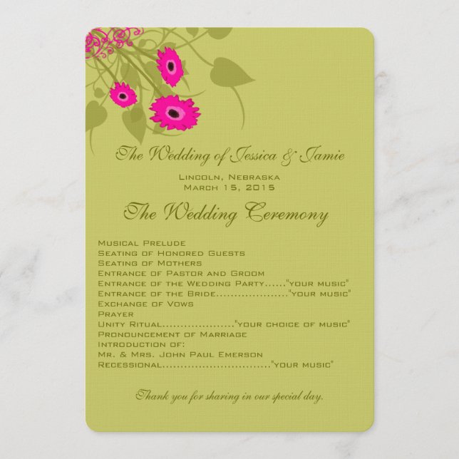 Programa de Casamento de Raspberry Gerbers (Frente)