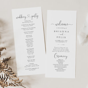 Programa de Casamento de Script de Ricos de Caligr