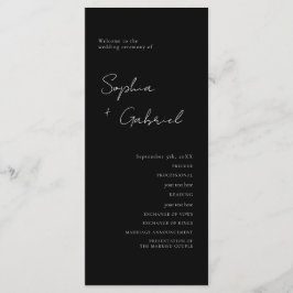 Programa de Casamento de Script Mínimo