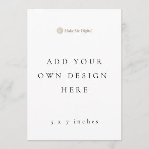 Programa de Casamento de solteiro 5x7 pol/Menus