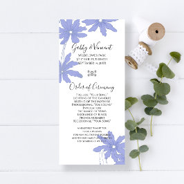 Programa de Casamento de Visitas Azuis Periwinkle