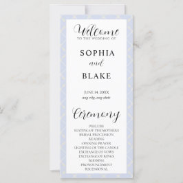 Programa de Casamento de Xadrezes Azul, Amarelo e