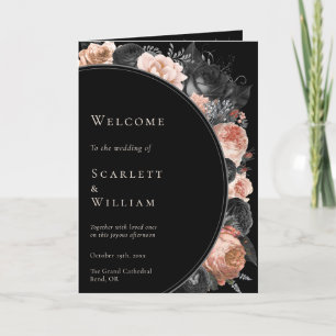 Programa de Casamento Dobrado do Blush Negro Vinta