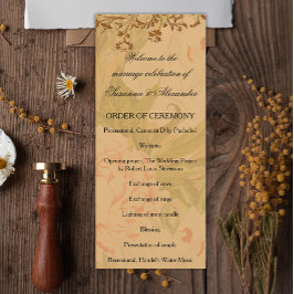Programa de Casamento Dourado para a Colheita de P