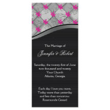 Programa de Casamento em Greve de Diamante Negro e