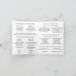 Programa de Casamento em Massa Católico Bilíngue,