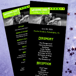 Programa de Casamento Festival Rock and Roll