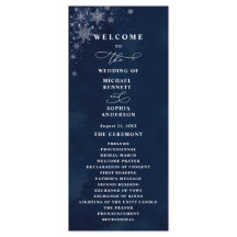 Programa de Casamento Flocos de Neve à Meia-Noite