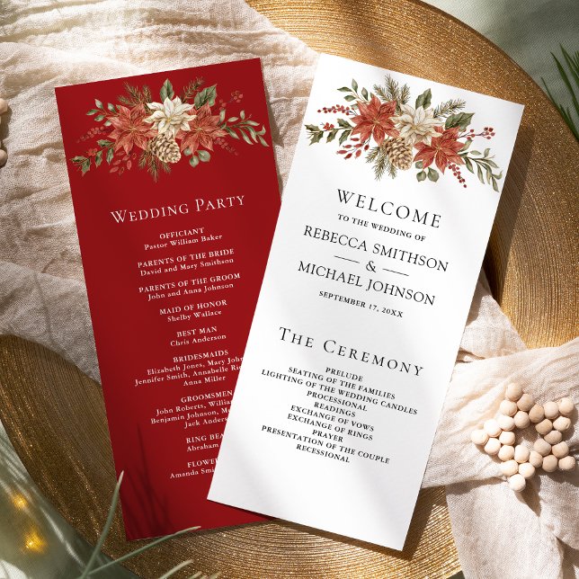 Programa de Casamento Floral de Natal em Dourado V (Criador carregado)