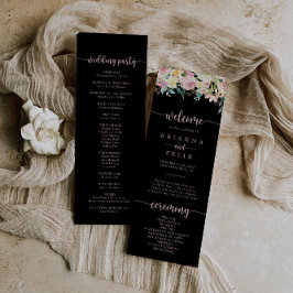 Programa de Casamento Floral de Primavera Dourada