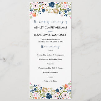 Programa de Casamento Floral do Buquê bonito | Azu