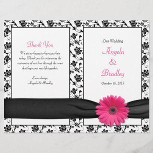 Programa de Casamento Floral, Rosa Gerber Daisy Da