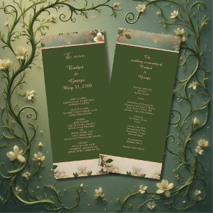 programa de Casamento Florestal Medieval do Whimsi