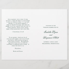 Programa de Casamento Formal Floresta Verde Tradic