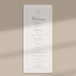 Programa de Casamento Formal Náutico de Conchas Ma