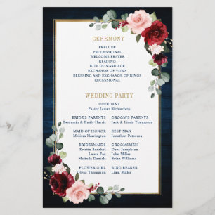 Programa de Casamento Geométrico do Blush do Mari