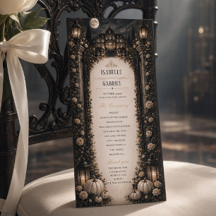 Programa de Casamento Gótico Lua Celestial Luxuoso