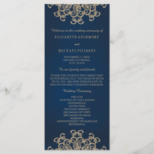 Programa de Casamento Inspirado da Índia, marinho