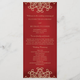 Programa de Casamento Inspirado da Índia Vermelha 