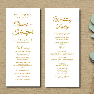 Programa de Casamento Islâmico Moderno Minimalista