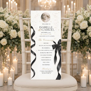 Programa de Casamento Luxo Celestial Lua Preta com