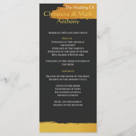 Programa de Casamento Midnight Gold